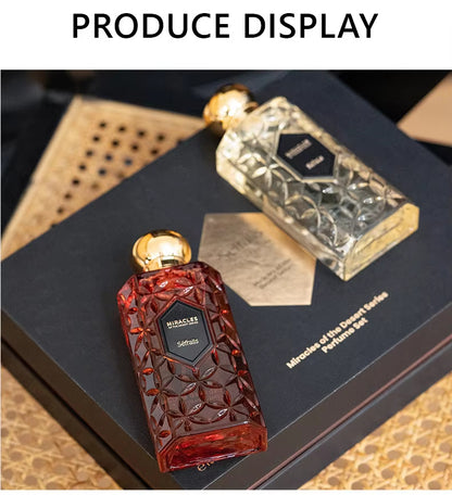 Sefralls Miracles Of The Desert Series Perfume Set Long Lasting Fragrance Luxury Perfumes Gift Set 3.4fl.oz 2PCS